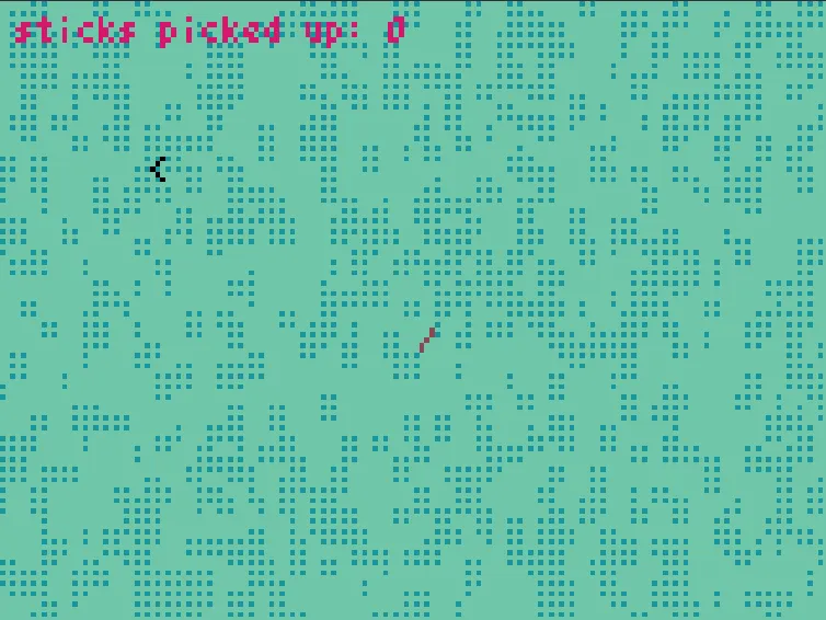 screenie of sticks n' shit