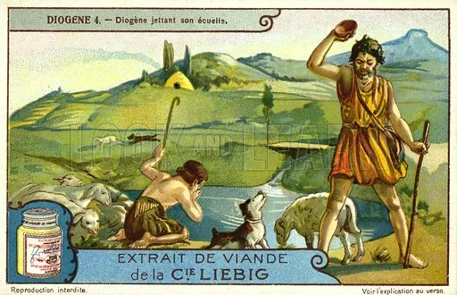 M429100_The-Ancient-Greek-philosopher-Diogenes-throwing-away-his-bowl-after-seeing-a-boy-drinking-water-from-his-cupped-hand