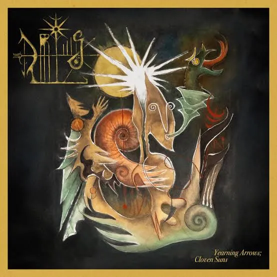 yearning arrows; cloven suns album cover