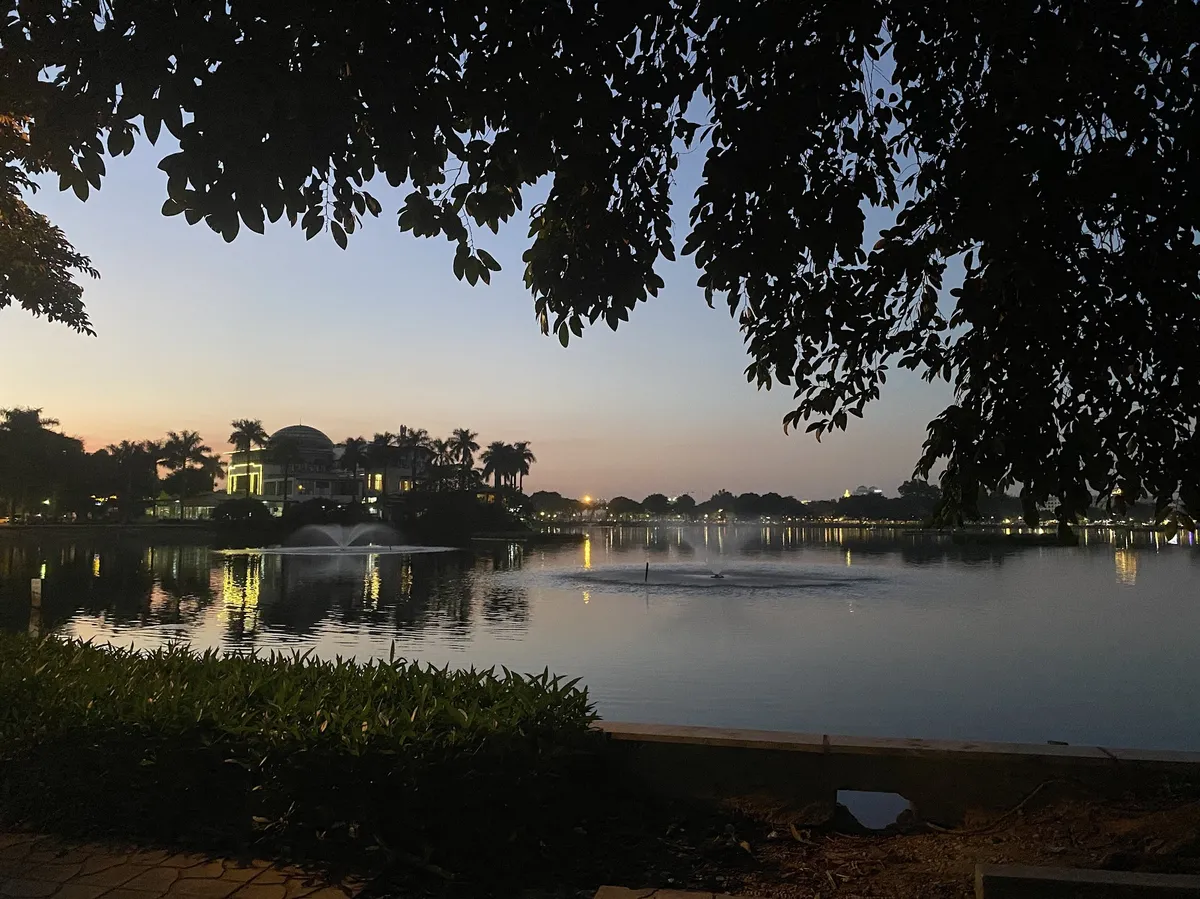 hanoi sunset