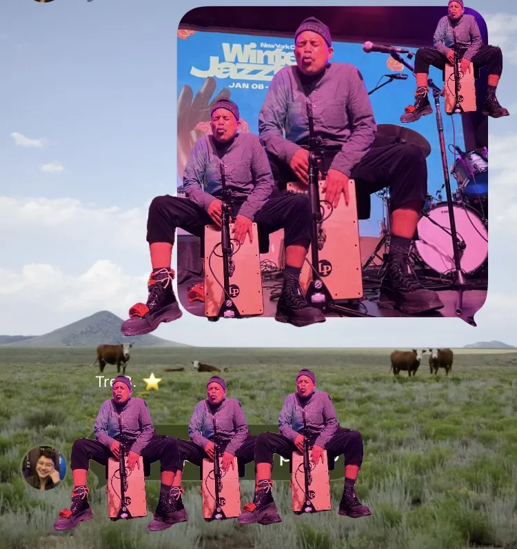 kahil el'zabar, stickermaxxing