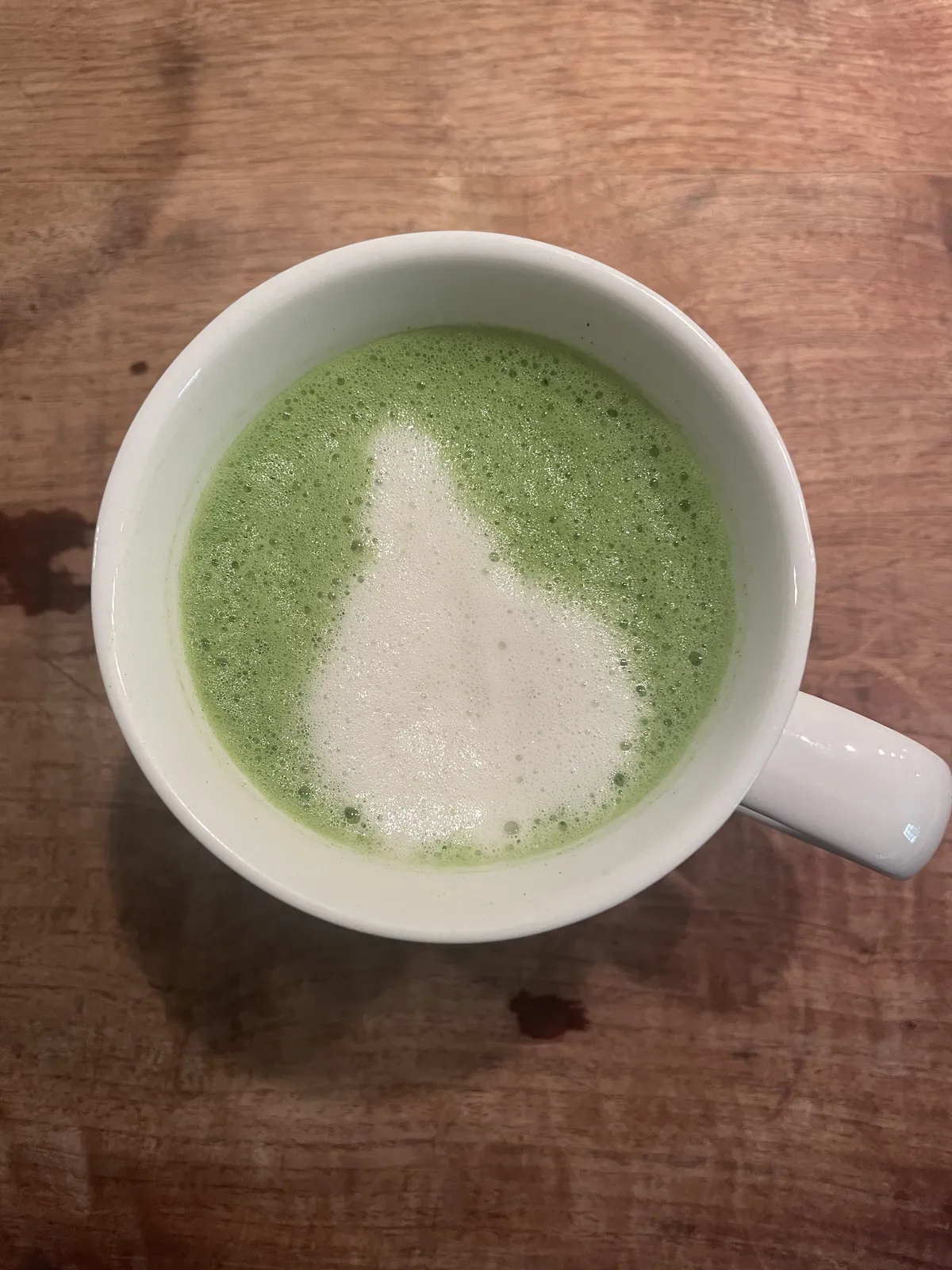 matcha deformed pine