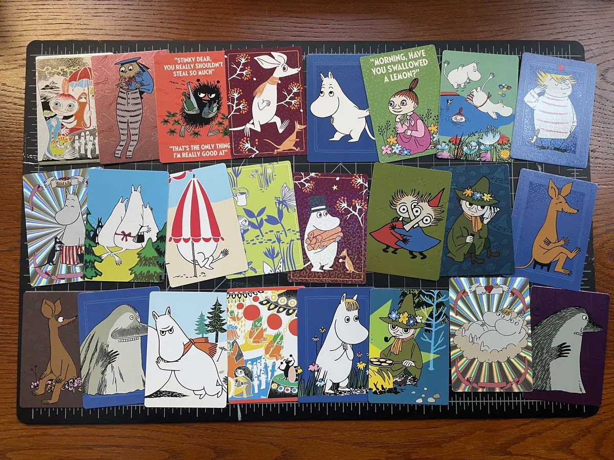 moomin card collection