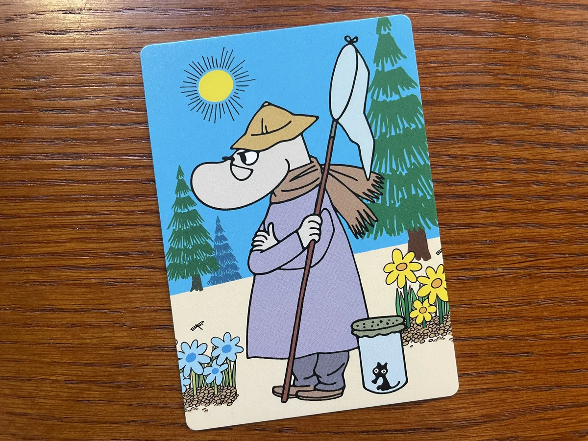 bug catching hemulen card