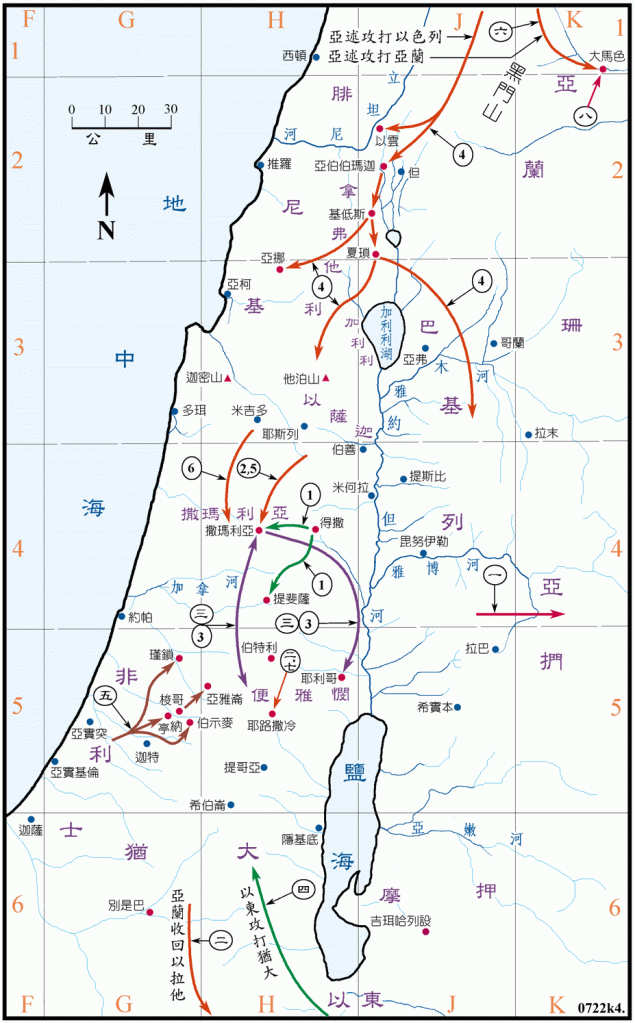 北国以色列亡于亚述
