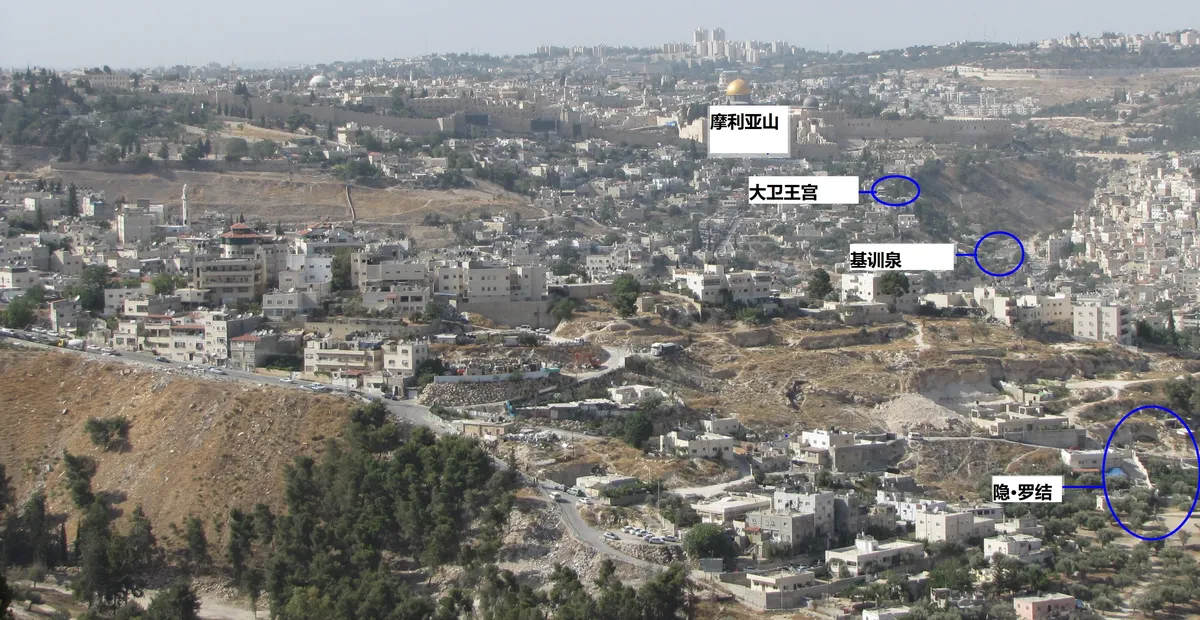 上图:隐·罗结位于基训泉的南面。