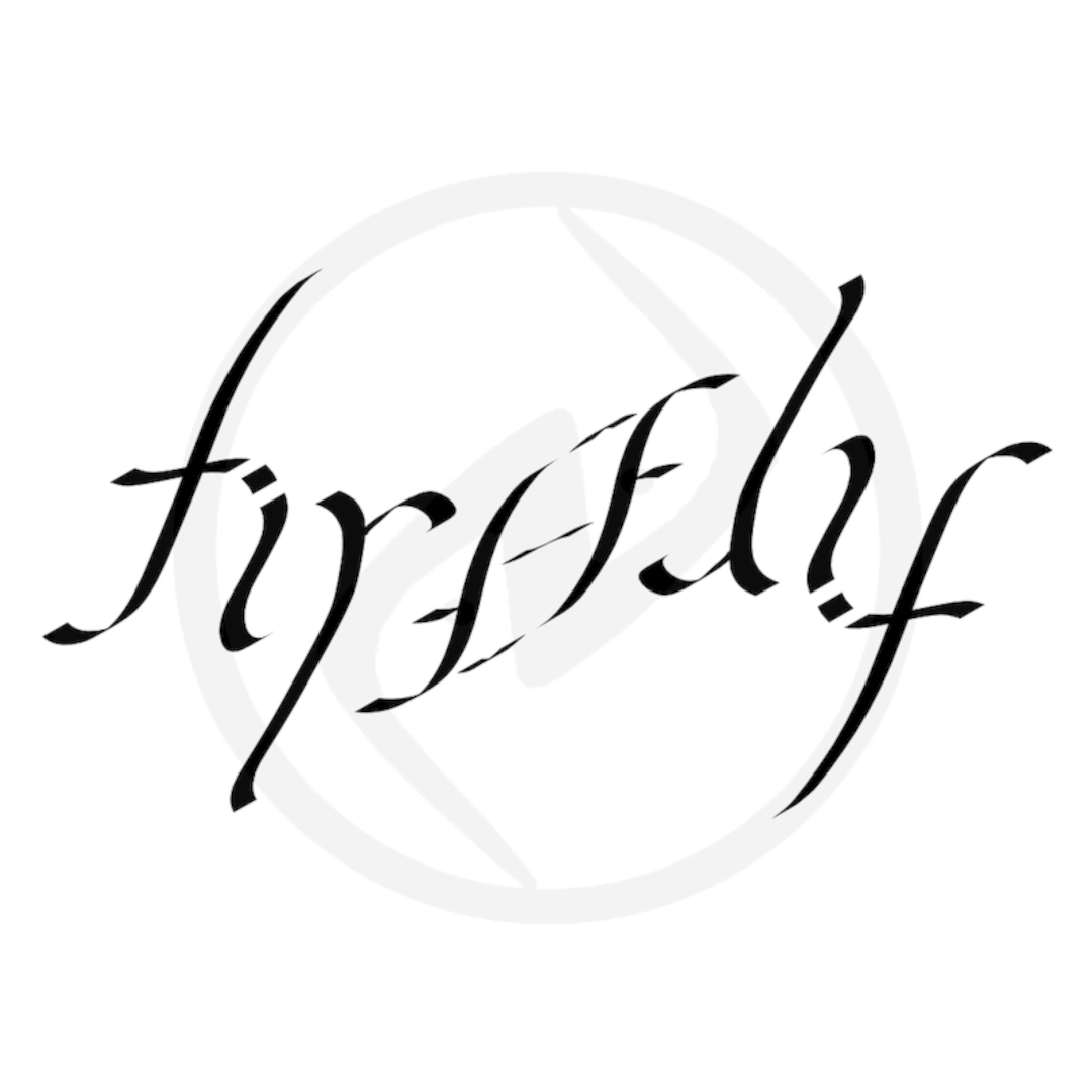 Firefly Ambigram nakul bhalla douglas hofstadter godel escher bach