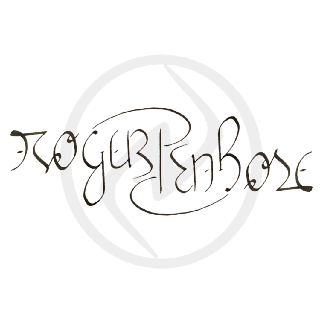 Roger Penrose Ambigram nakul bhalla douglas hofstadter godel escher bach