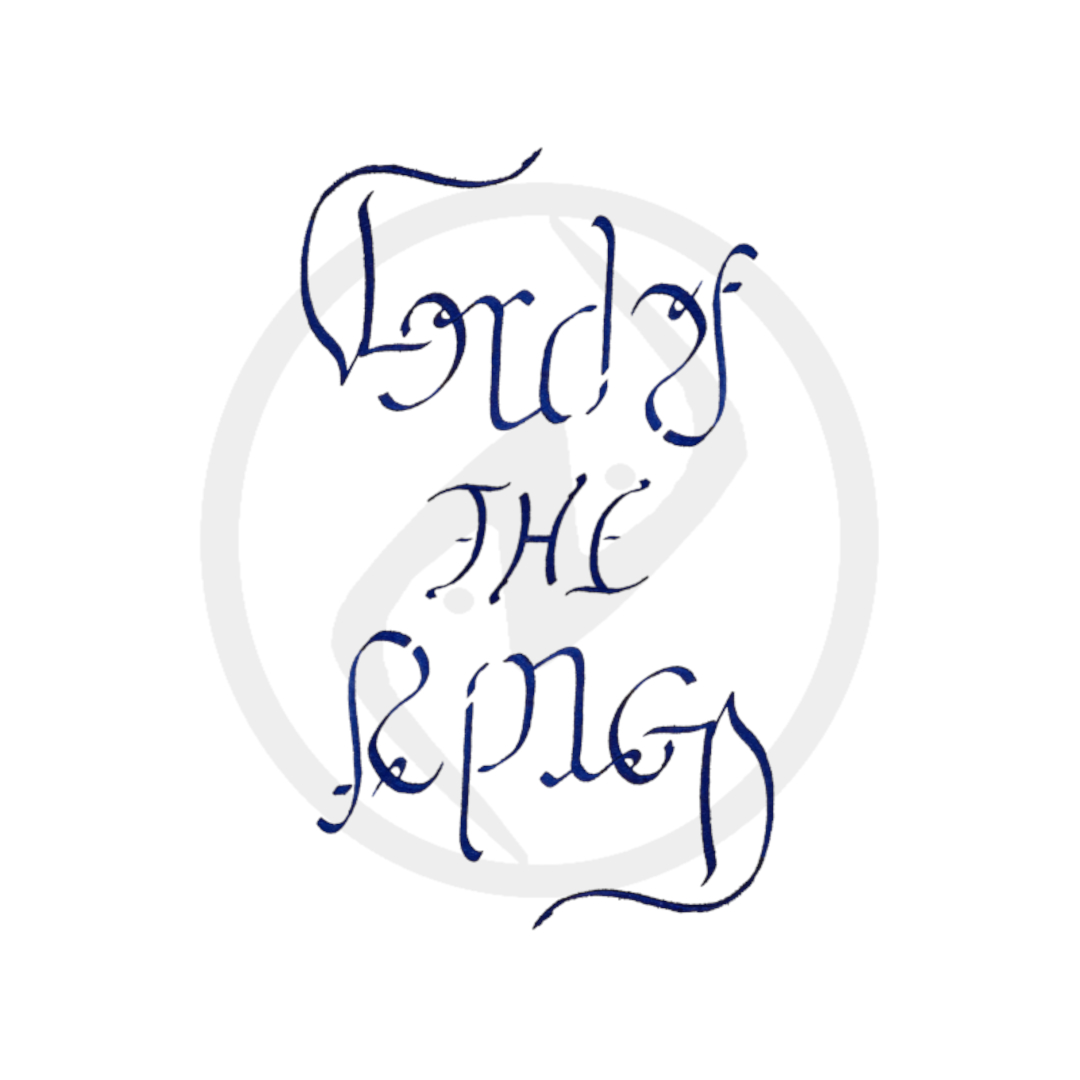 Lord Of The Rings Ambigram nakul bhalla douglas hofstadter godel escher bach