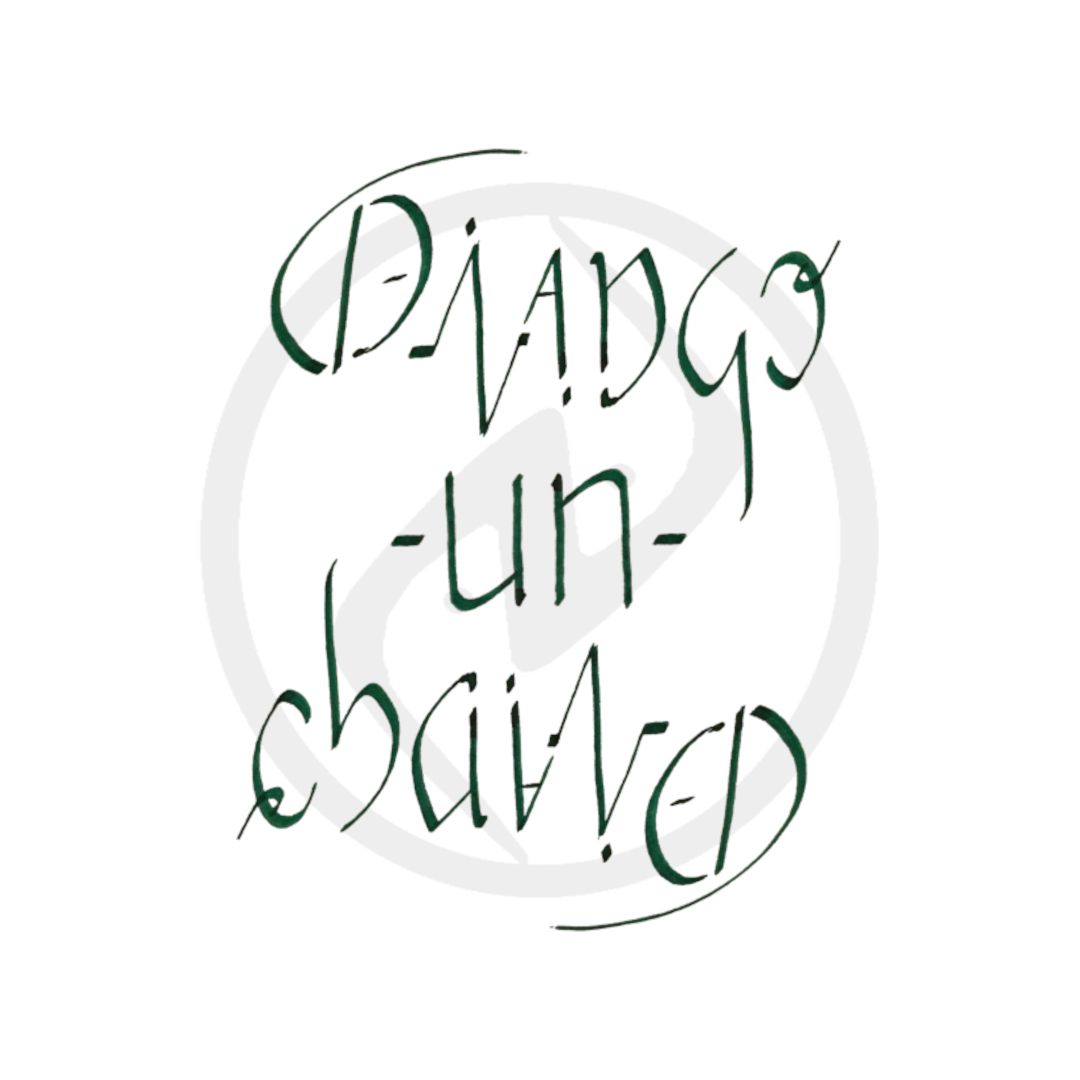 Django Unchained Ambigram nakul bhalla douglas hofstadter godel escher bach