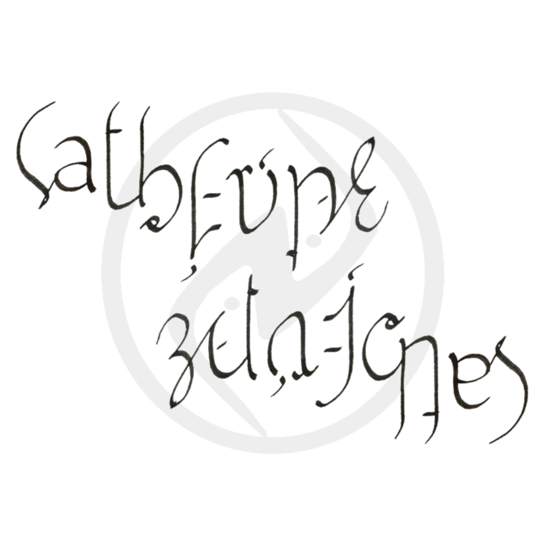 Catherine Zeta-Jones Ambigram nakul bhalla douglas hofstadter godel escher bach