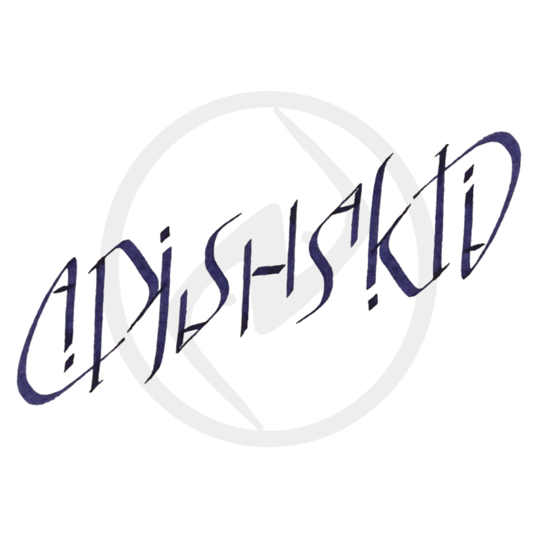 Adishakti Ambigram nakul bhalla douglas hofstadter godel escher bach