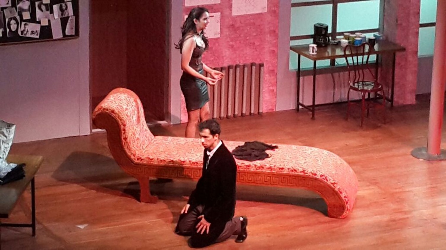 Nakul Bhalla and Susan George as Thomas and Vanda