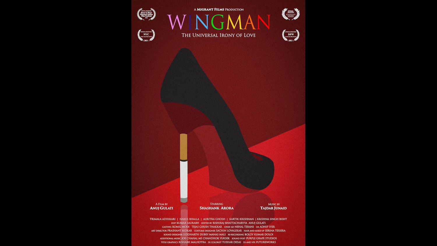 Wingman movie thumbnail, with Shashank Arora, Trimala Adhikari, Auritra Ghosh