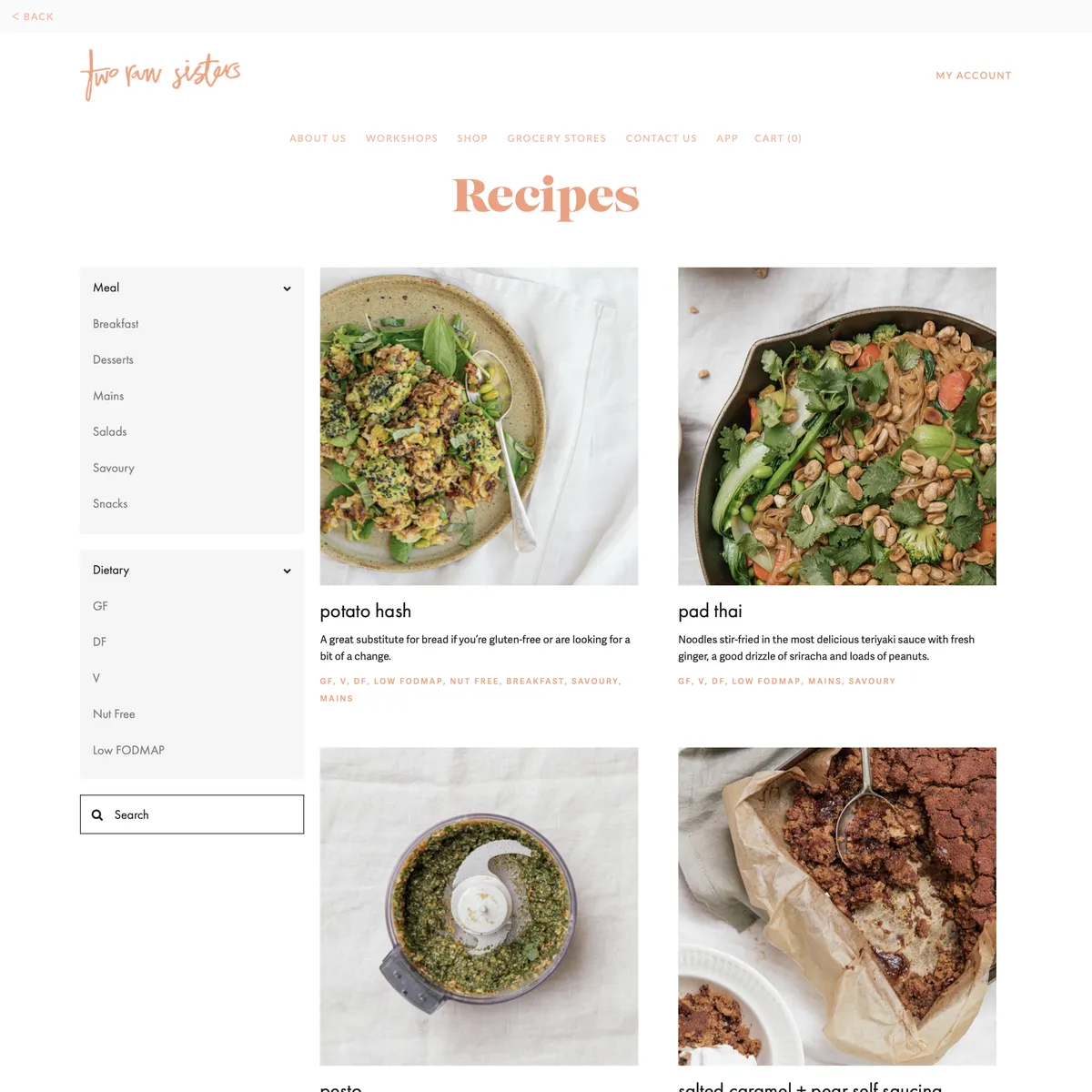 Two Raw Sisters recipes