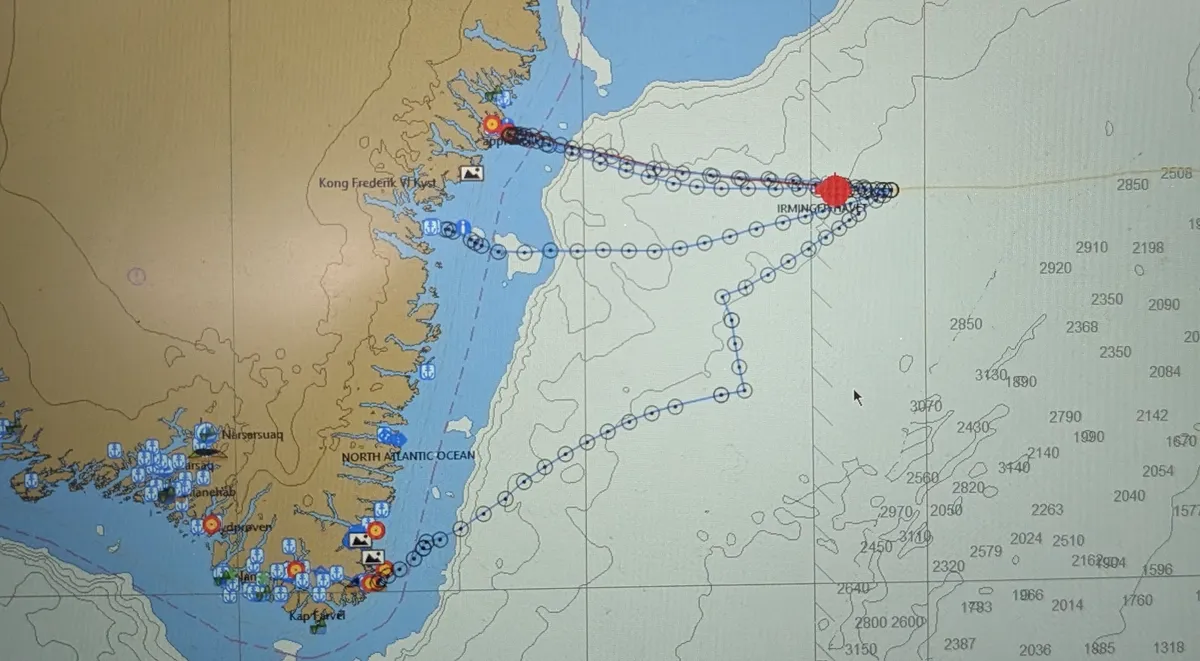 routes to Greenland