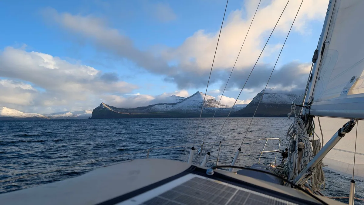 Faroe arrival