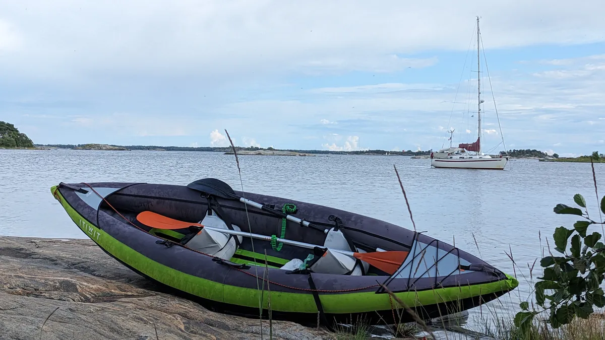 Inflatable kayak