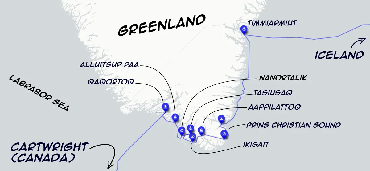 Greenland passage