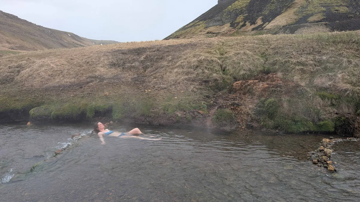 Reykjadalur hot springs