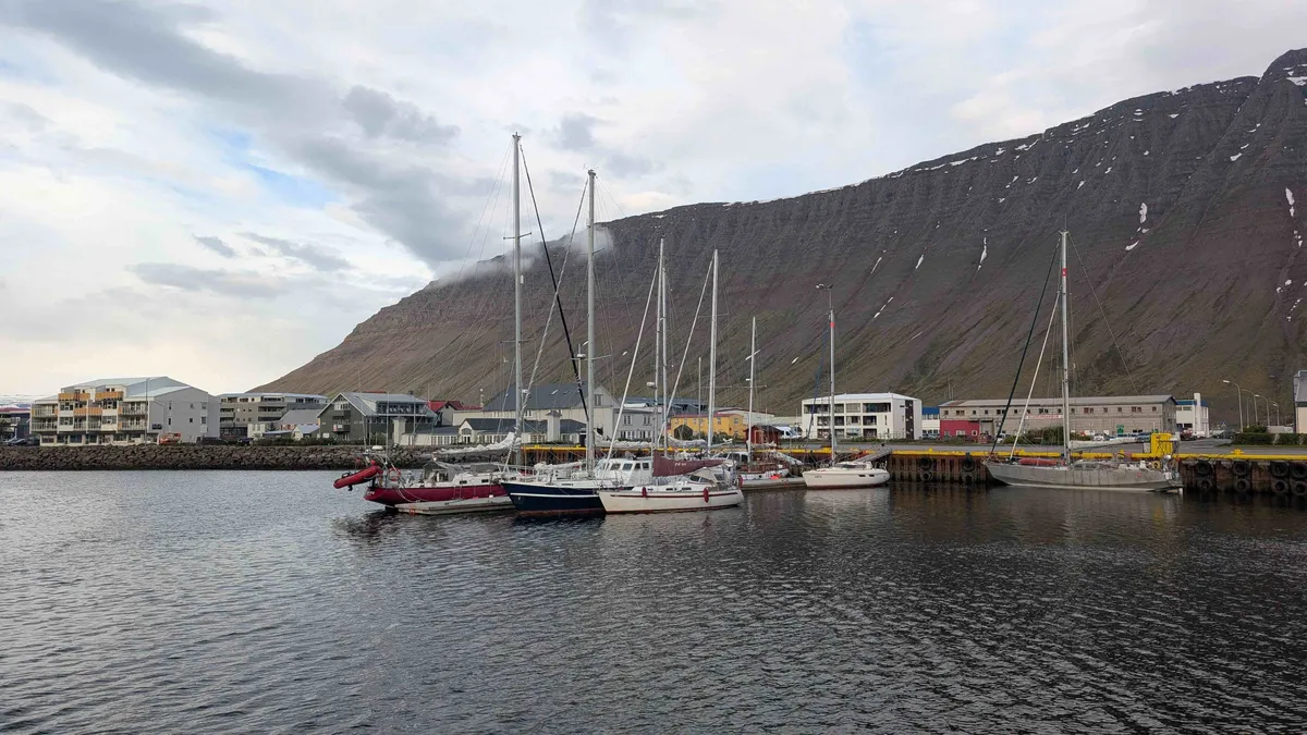 Isafjordur harbour