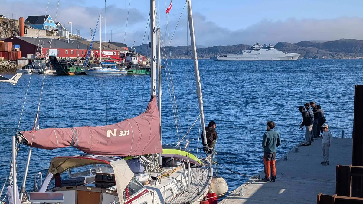 Kids and Capsula in Qaqortoq
