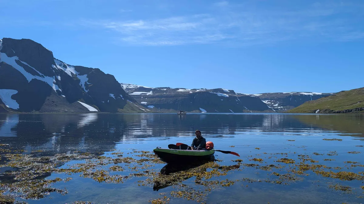 Kayaking Lonafjordur