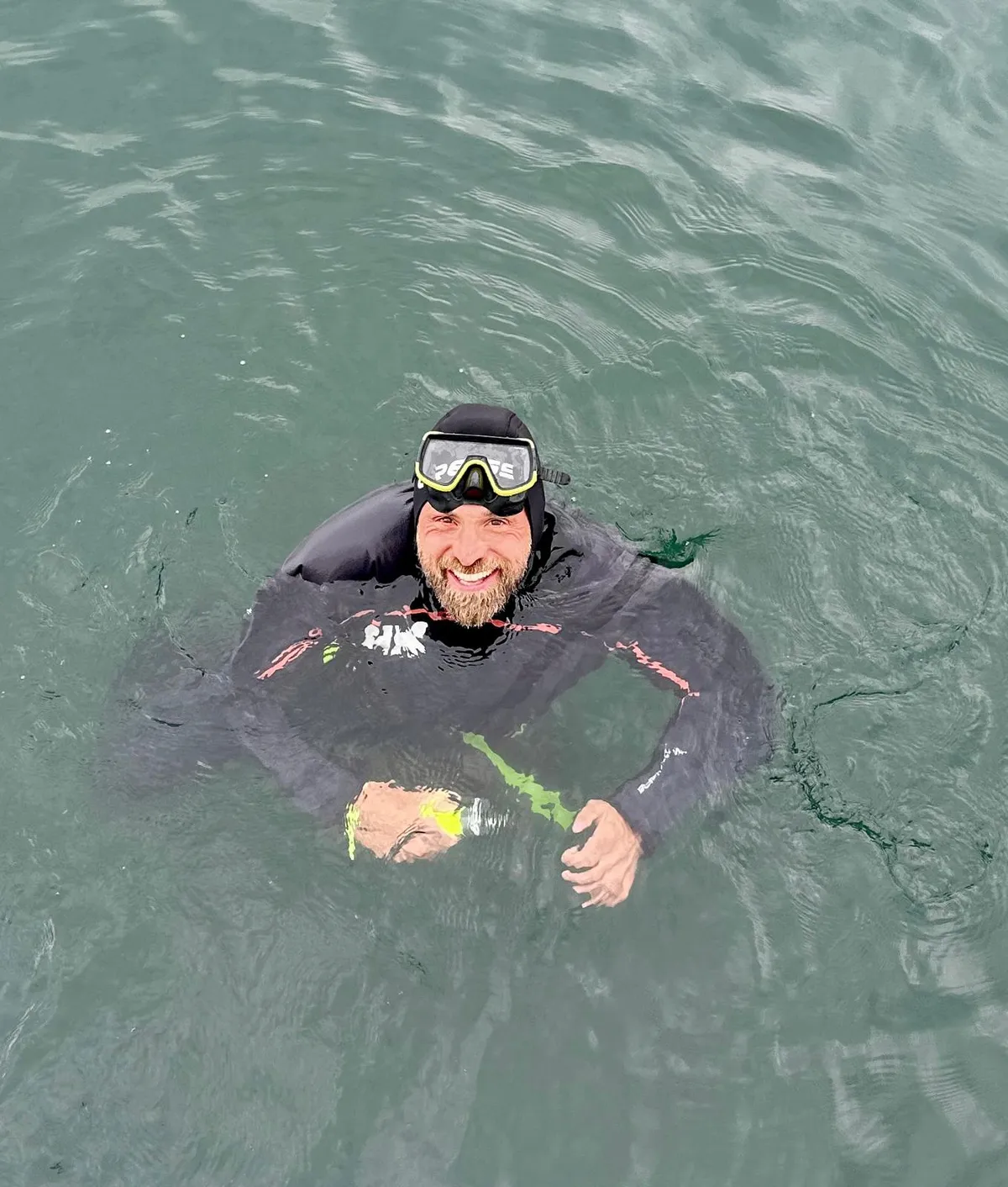 Stefano diving