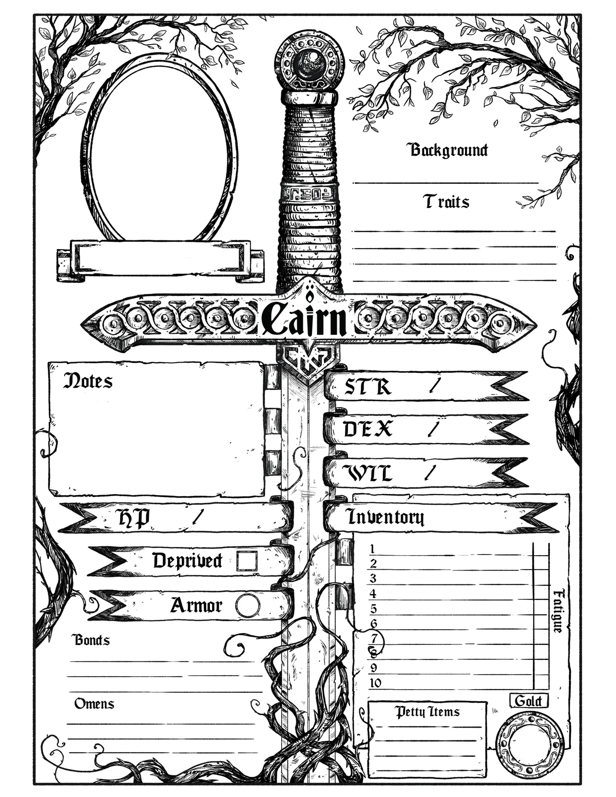 Cairn-2e-Character-Sheet-Portrait