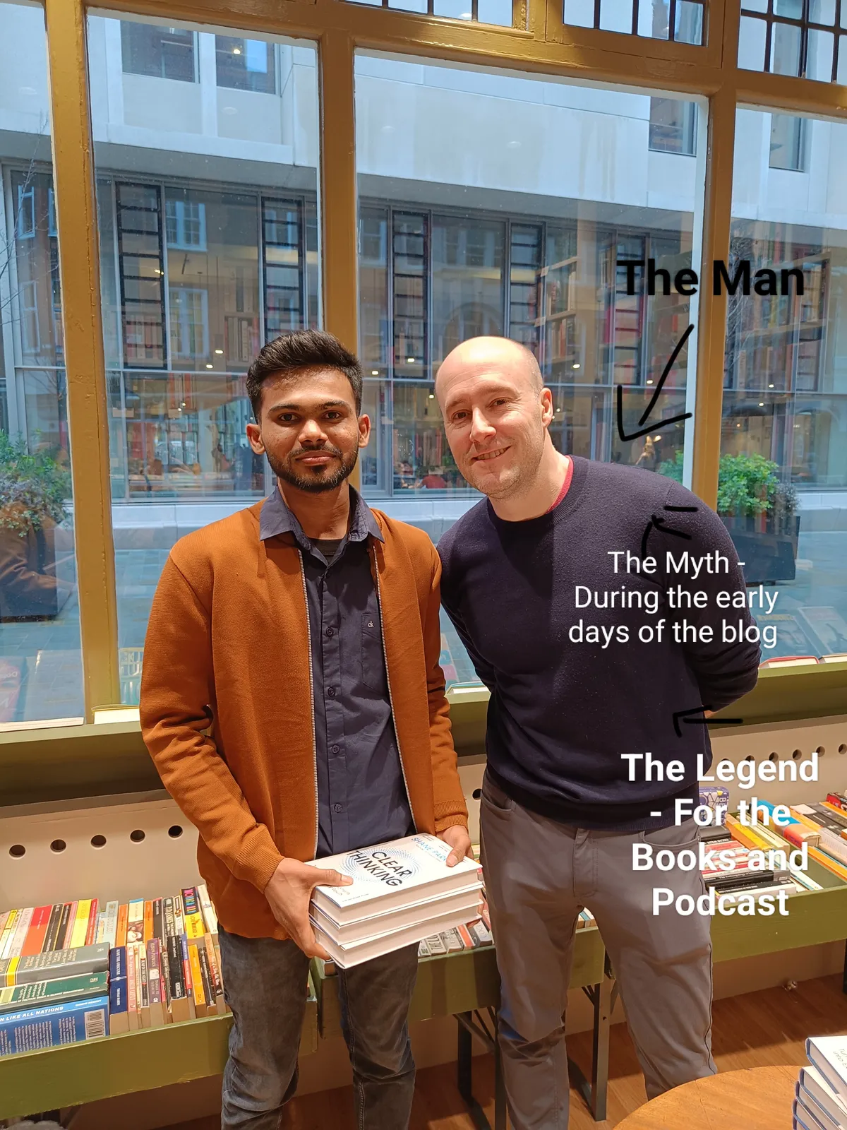 Me with Shane Parrish at The Gilded Acorn