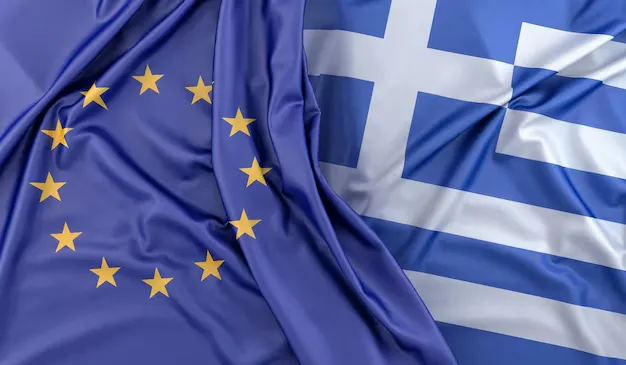 ruffled-flags-european-union-greece