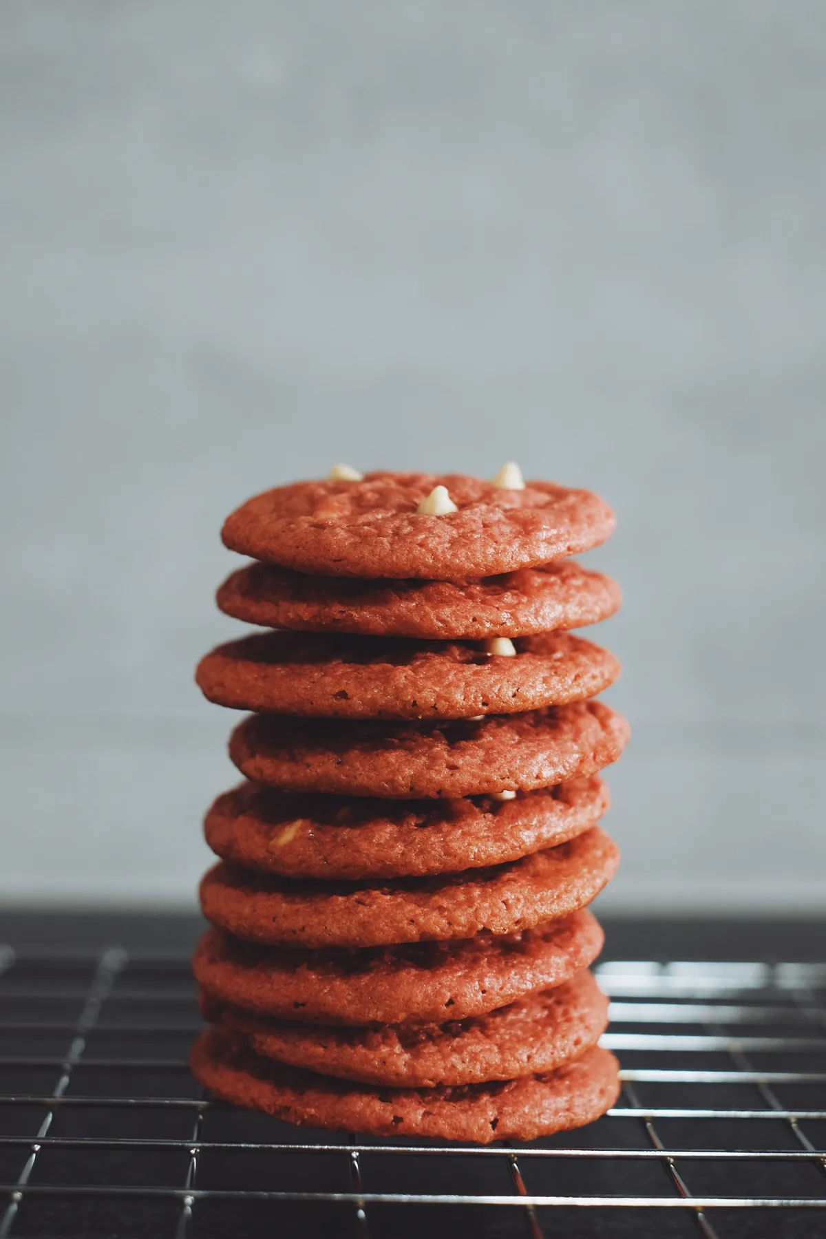 Red velvet cookies, 2020