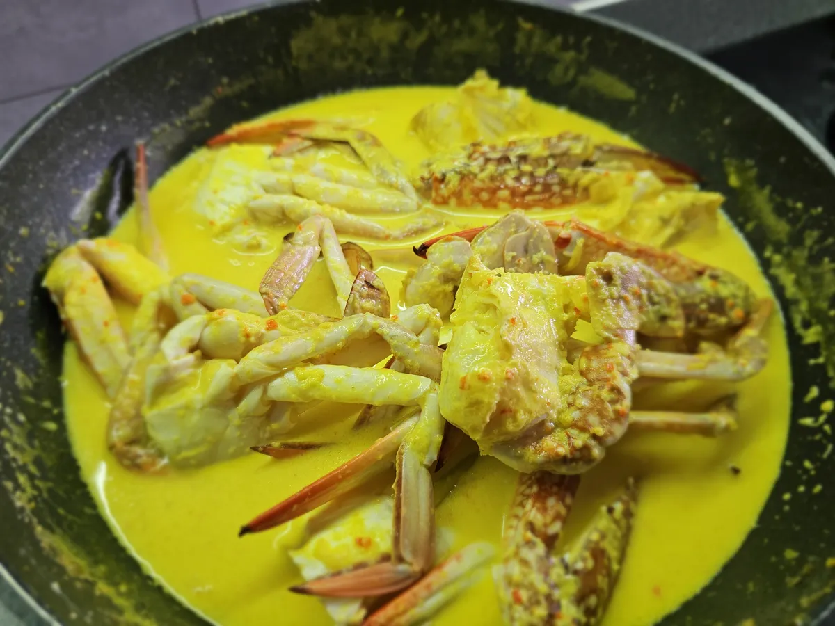 Flower crab in lemak cili padi, 2025