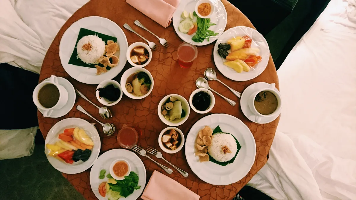 In-room sahur, JW Marriott, Kuala Lumpur, 2016