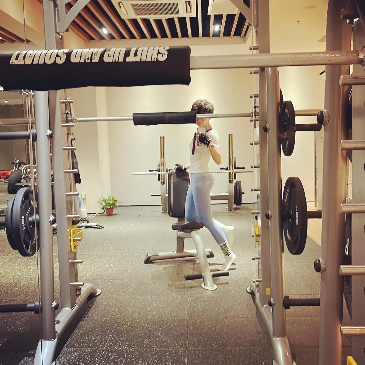 At the gym, 2019-2024