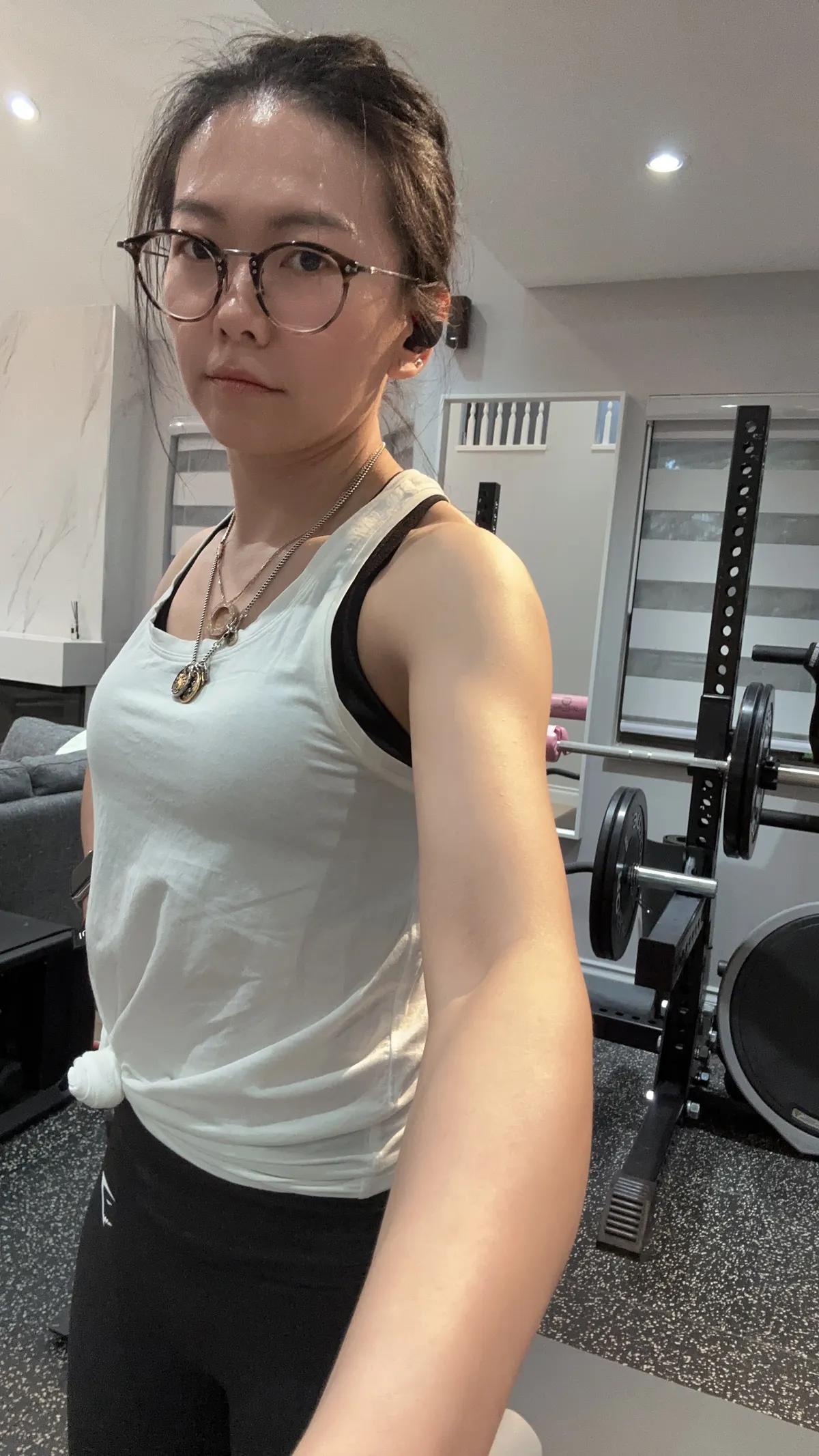 At the gym, 2019-2024