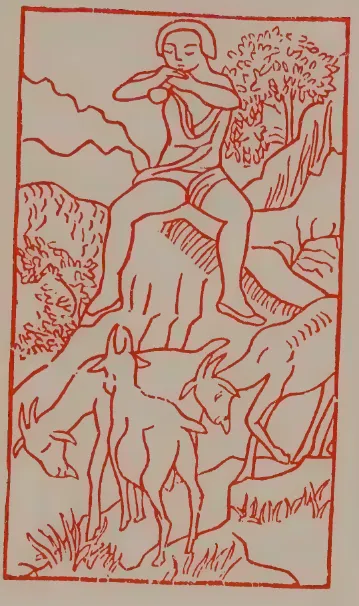 Aristide-Daphnis-plays-to-goats