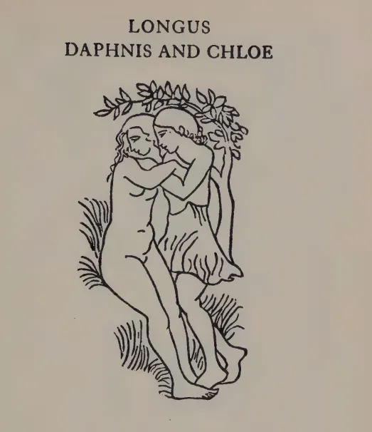 Aristide Maillol Longus Daphnis and Chloe Title