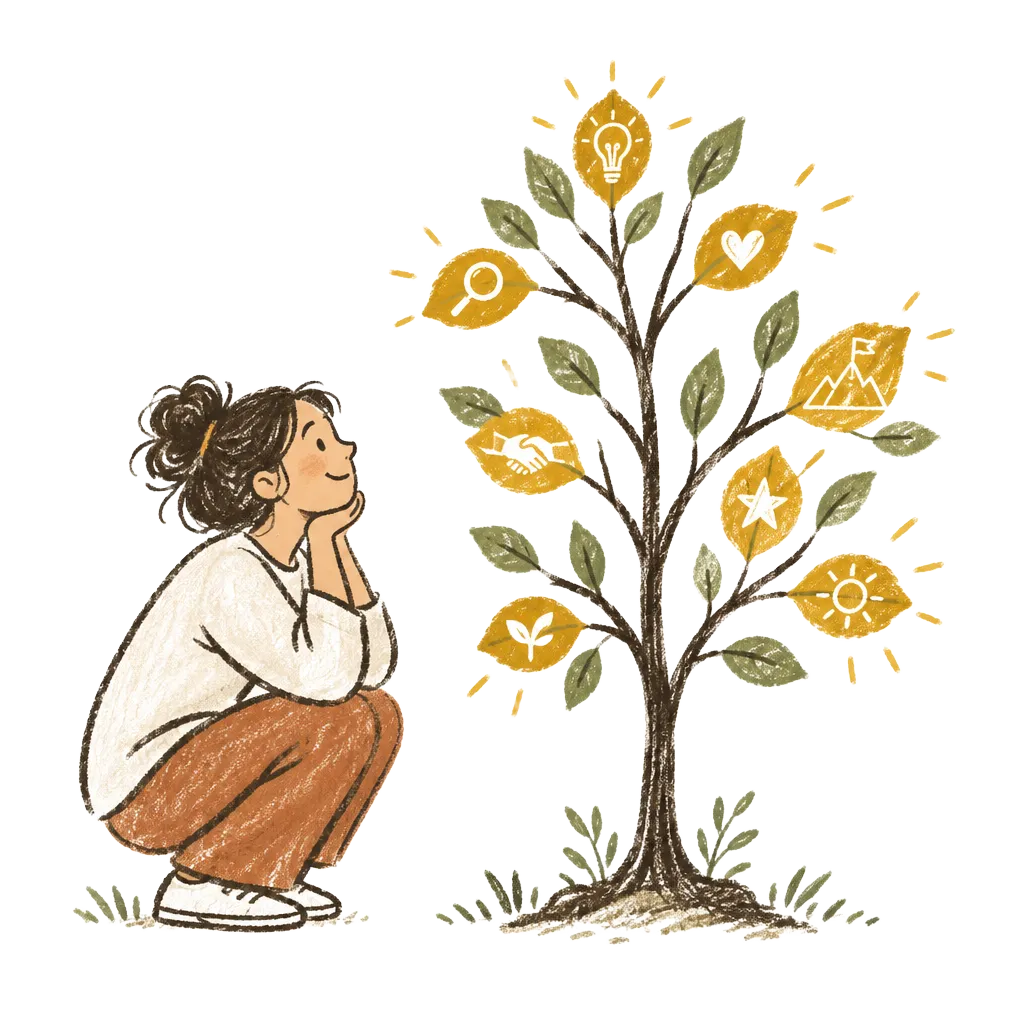 Character strengths illustration