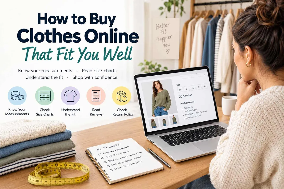 How to Buy Clothes Online That Fit You Well