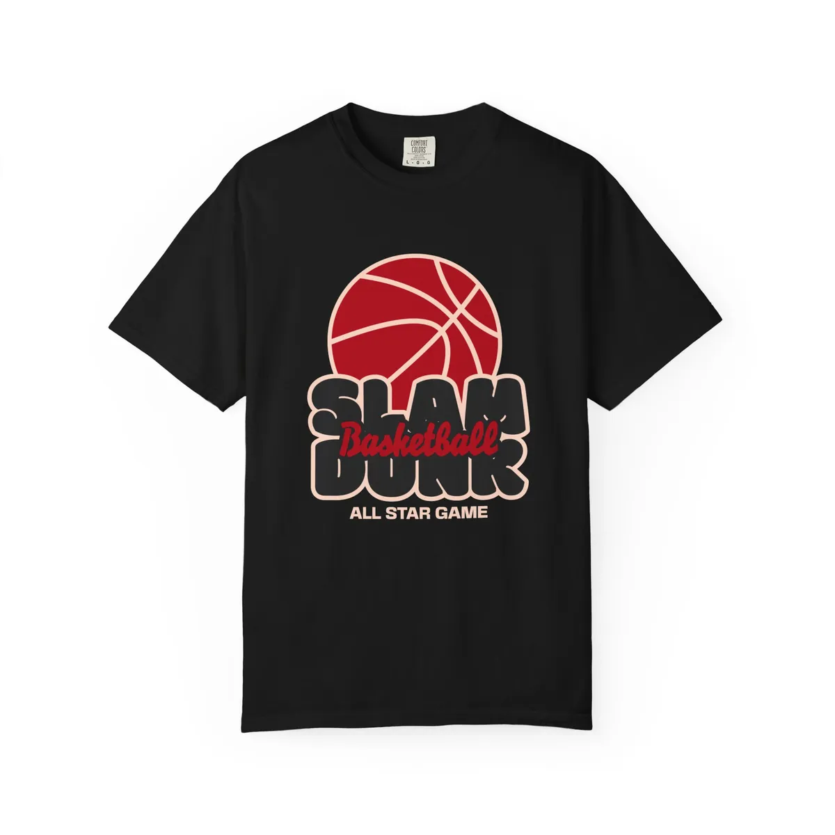 Slamdunk Red Basketball T-Shirt for Casual Wear