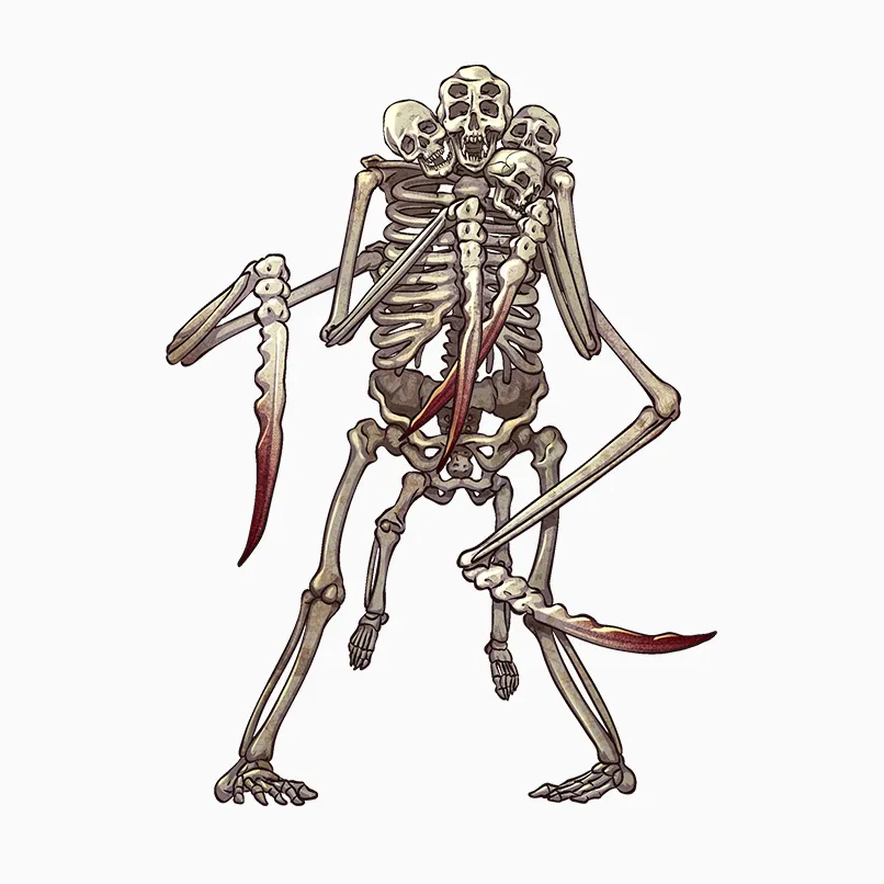Illustrated Bestiary - Bone Construct
