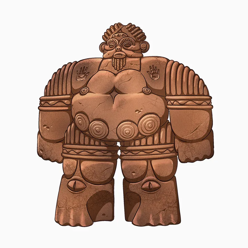 Illustrated Bestiary - Golem