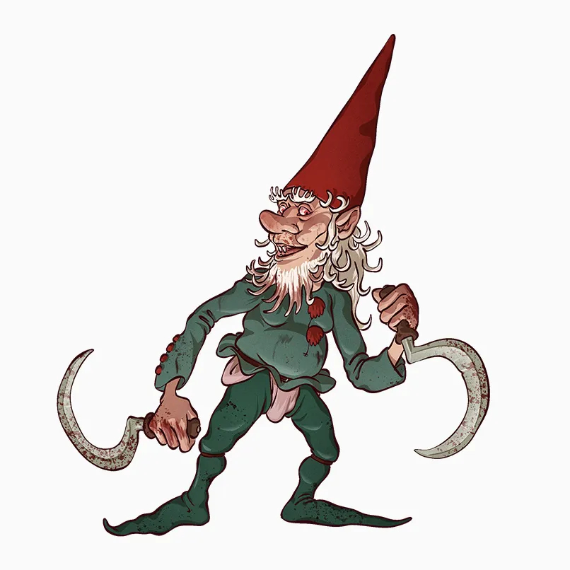 Illustrated Bestiary - Red Cap