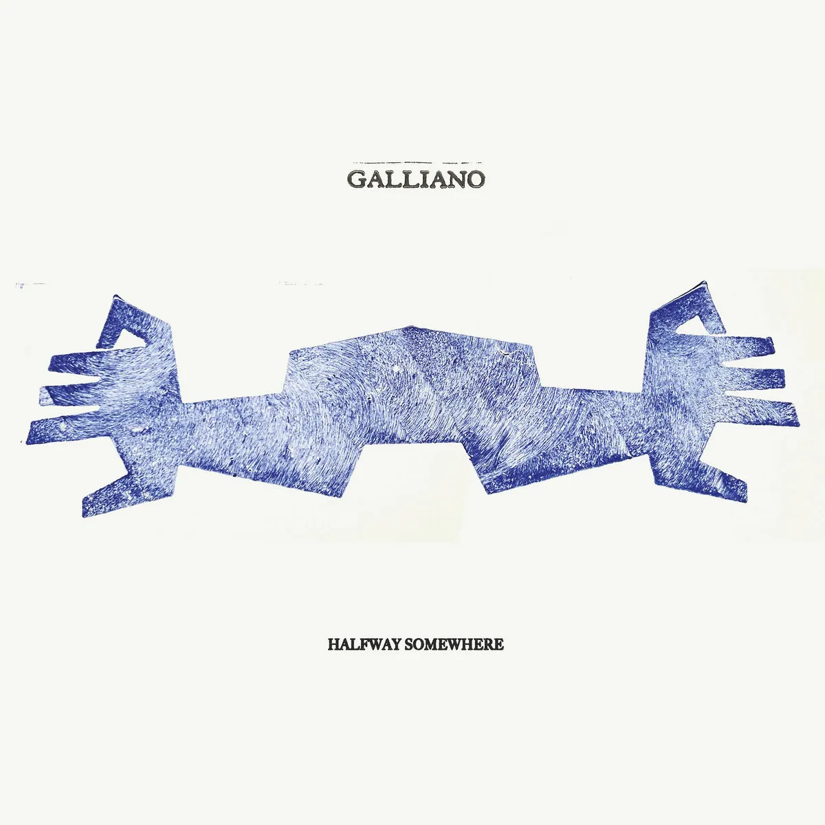 Album cover for Halfway Somewhere by Galliano