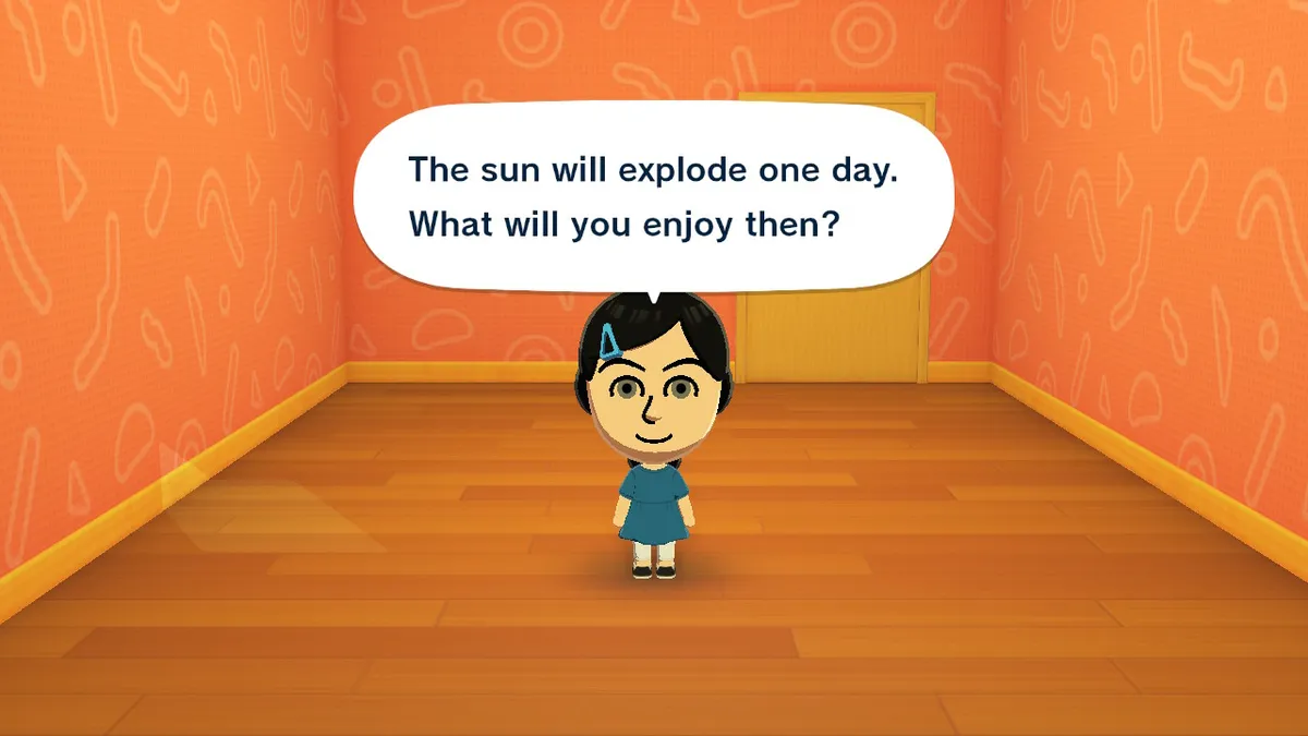 Nanako being blunt and unintentionally funny.