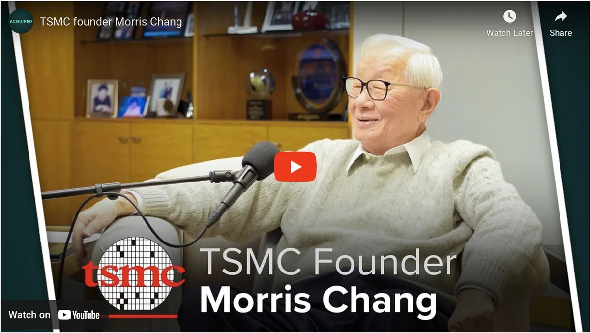 Morris Chang interview