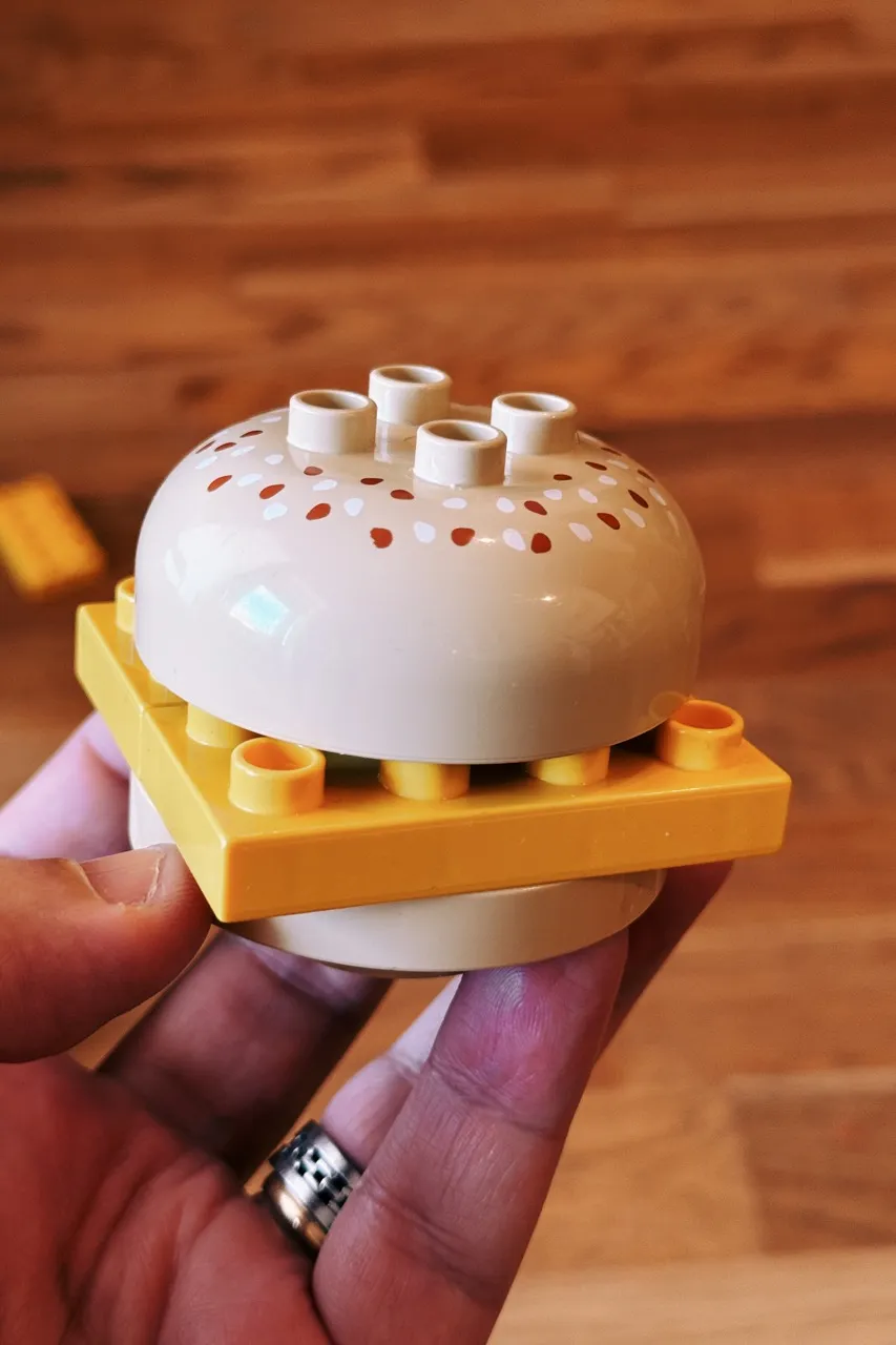 LEGO Grilled Cheese Sandwich