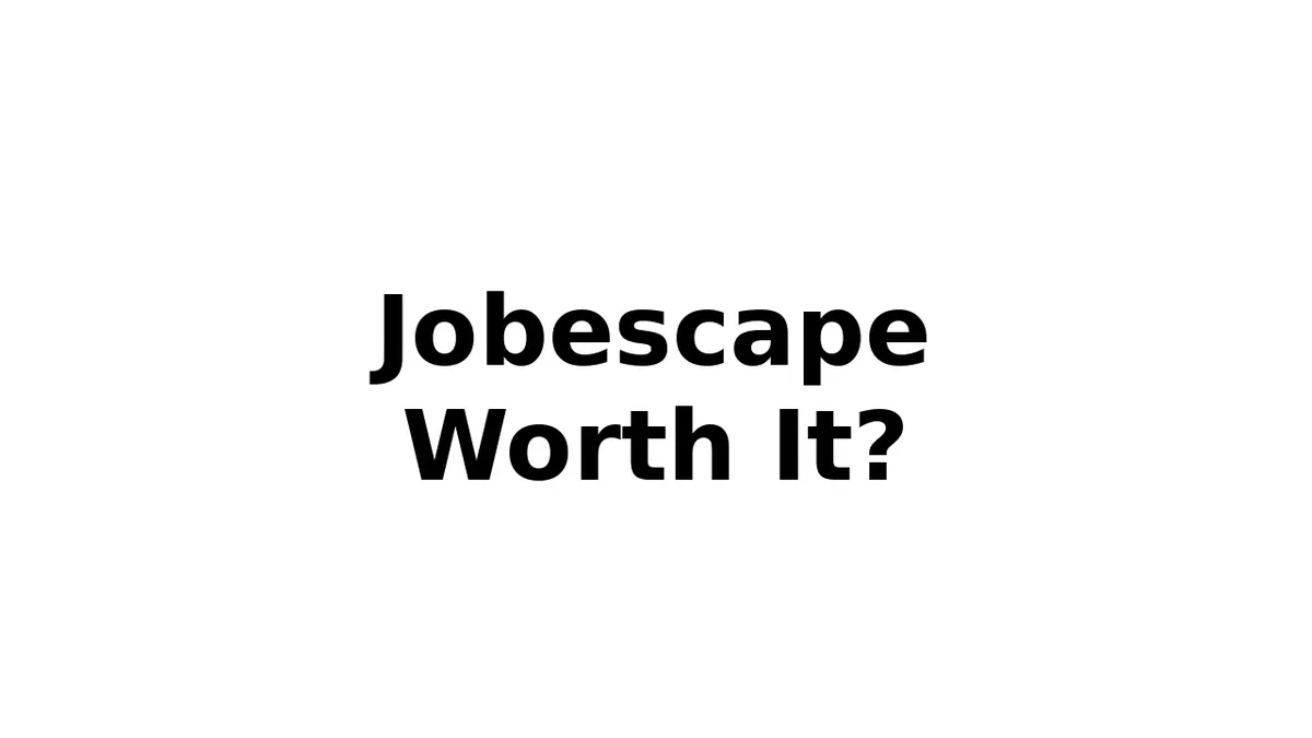 jobescape-worth