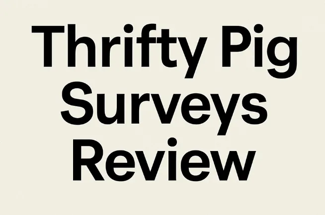 thrifty pig surveys review